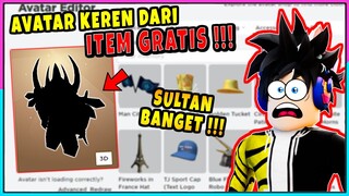 AKU BUAT AVATAR KEREN DAN SULTAN DARI ITEM GRATIS !!! - Roblox Indonesia #10