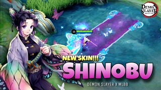 Skin Terbaru Shinobu, Efeknya Seperti Skin Legend🤔⁉️