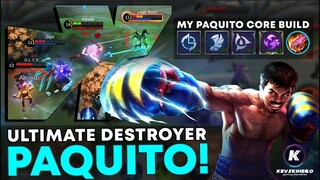 PAQUITO JUNGLER BUILD AND MY MOSTLY USED COMBOS | MLBB