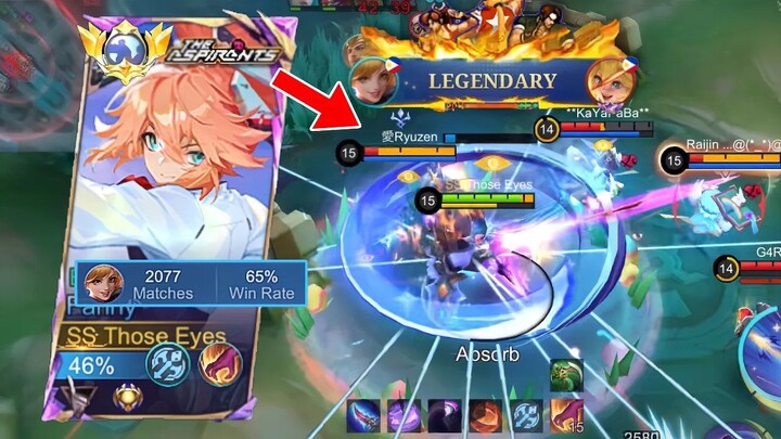THIS IS WHY MY FANNY IS CONSIDERED OVERPOWERED (FULL GAMEPLAY) - MLBB