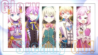 【ワンダーランズ×ショウタイム×Surune Rika】Glory Steady Go![2DMV／『World Project Colourful Stage』 أغنية أصلية إصدار 