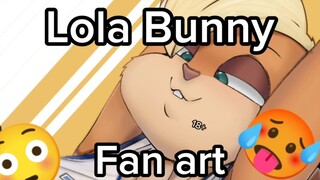 Fan art Lola Bunny with Anime Style😋😋😋