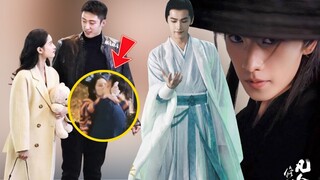 ZhangJingyi and HuangJingyu revealed a very sweet kiss scene, YangYang so handsome in the new drama