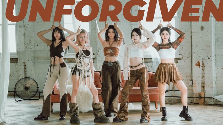 [Canada] Unforgiven - Lesserafim cover điệu nhảy Hàn Quốc, nhân vật nổi loạn dễ thương và quyến rũ