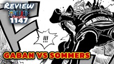 GABAN VS SOMMERS ⁉️REVIEW ONE PIECE 1147 TERBARU INDONESIA
