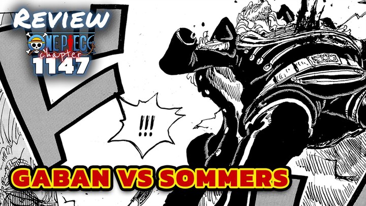 GABAN VS SOMMERS ⁉️REVIEW ONE PIECE 1147 TERBARU INDONESIA