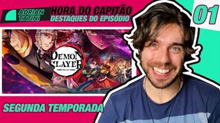 O AGUARDADO RETORNO DE DEMON SLAYER | Review Kimetsu no Yaiba S2EP1