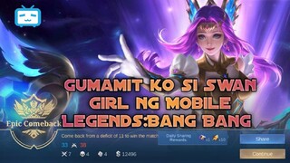 GUMAMIT KO SI SWAN GIRL NG MOBILE LEGENDS: BANG BANG