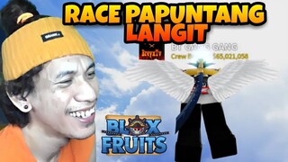 Blox Fruits - Race Papuntang Langit 😂 | Sky Race V3 In Blox Fruit | Roblox