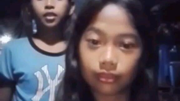 with my little sister