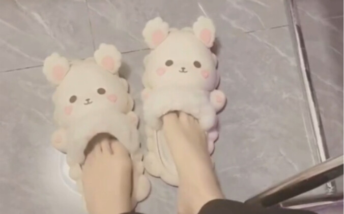 Nghe nói có người thích đôi dép lê của tôi.