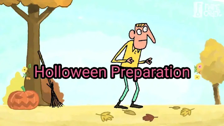 Holloween Preparation | funny cartoons