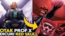 RED SKULL MENCURI OTAK PROF X!!