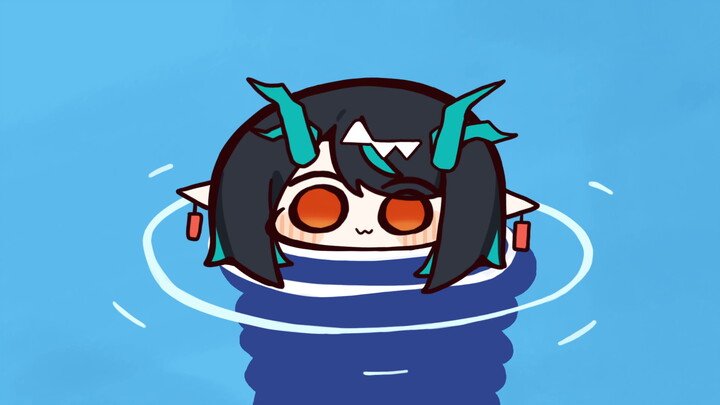 [ Arknights ] Evening melon playing in the water