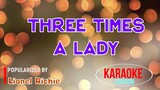 Three Times A Lady - Lionel Richie | Karaoke Version |HQ 🎼📀▶️
