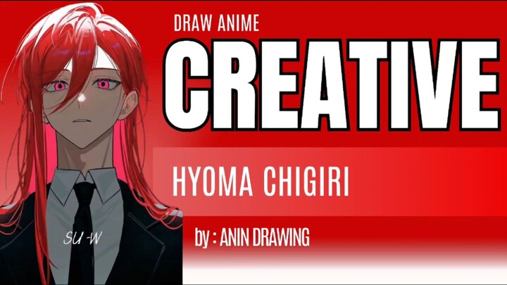 yuk! menggambar anime.. Hyoma chigiri ❤