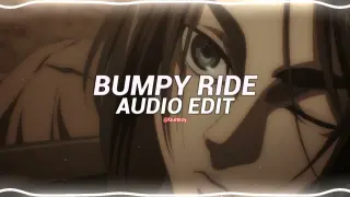 bumpy ride - mohombi [edit audio]
