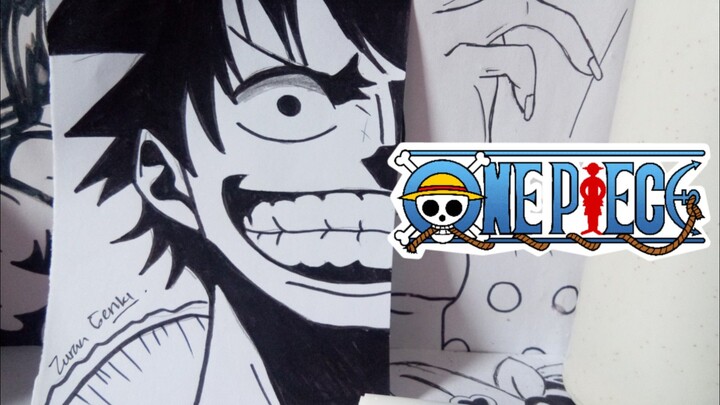 [SPEED DRAWING] Monkey D. Luffy - One Piece
