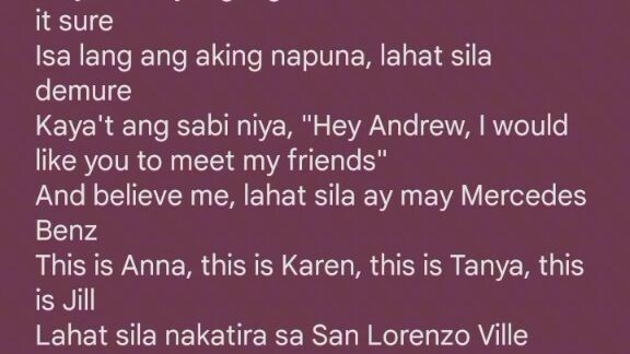 Andrew Ford Medina lyrics from TikTok follow me on my TikTok acc Angela arcay#tiktok #lyrics