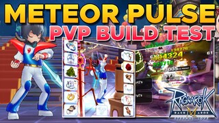 MY METEOR PULSE PVP BUILD TEST ALSO USING LDPLAYER - RAGNAROK MOBILE