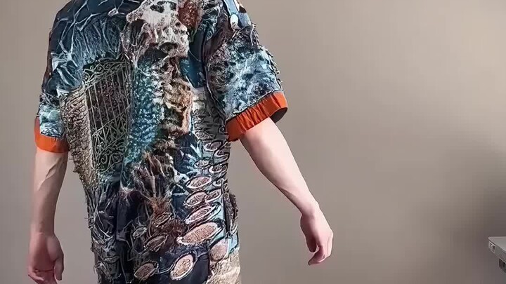 Making a coat out of spoons? This guy really knows how to make the most of everything!