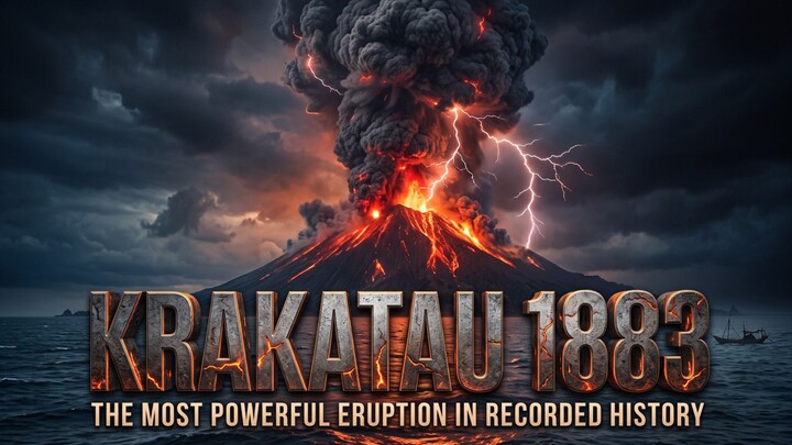Letusan Gunung Krakatau Tahun 1883
