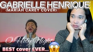 UNBELIEVABLE COVER!!! FIRST TIME WATCHING GABRIELLE HENRIQUE OH HOLY NIGHT COVER REACTION