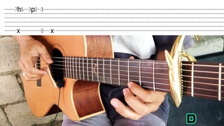 Sweet Scar - River Flows - Alaala Nalang - Fingerstyle guitar (Tabs) Chords