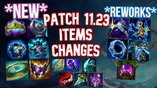 All New items And Reworks/Changes/Buffs/Nerfs 11.23 | League of Legends