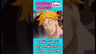 Thất vũ hải chưa đụng độ vs Luffy #onepiece #shorts