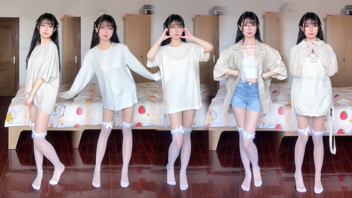 Bẩm sinh trắng trẻo gầy gò có thể mặc đồ nam không丨160cm/39kg