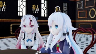 【神楽七奈·MMD】狗狗和假酒妈去吃麻辣烫