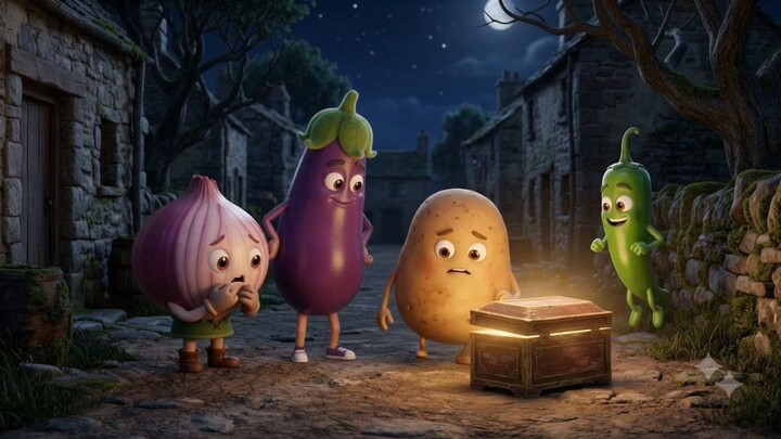 vegetable world 🌍 interesting cartoon...