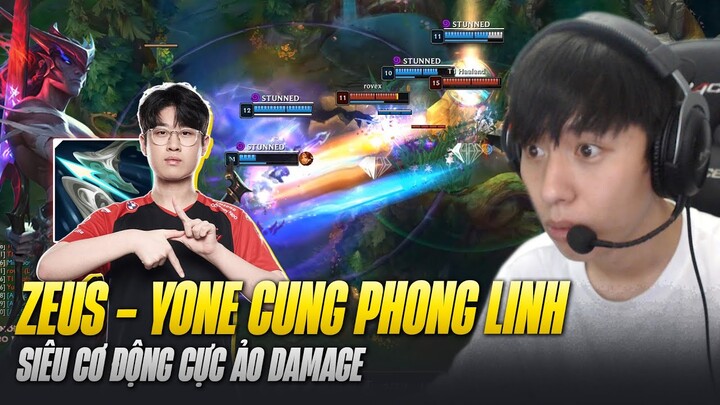 ZEUS VÀ GIÁO ÁN YONE CUNG PHONG LINH CỰC ẢO DAMAGE ĐỐI ĐẦU AATROX ĐƯỜNG TRÊN TẠI RANK BẮC MỸ