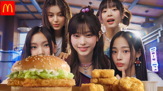 NewJeans x McDonald's Latest Commercial
