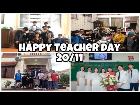 [20/11] Một Chút Kỉ Niệm Cùng Các Cô Và Bạn Bè | Happy Teacher Day !!!