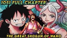 One Piece Full Chapter 1051: The Great Shogun of Wano Kozuki Momonuske.