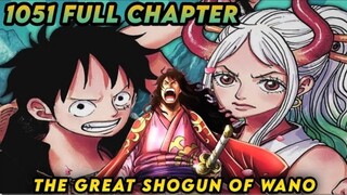 One Piece Full Chapter 1051: The Great Shogun of Wano Kozuki Momonuske.