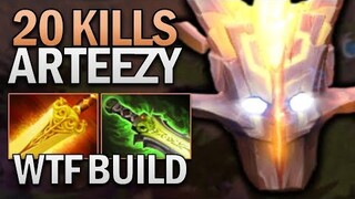 EG.Arteezy Juggernaut - WTF Build Dota 2 7.22