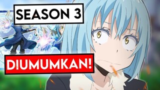 Akhirnya! Tensei Shitara Slime Datta Ken Season 3 Episode 1 Segera Diumumkan!