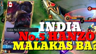 INDIA NO.5 HANZO MALAKAS NGA BA??