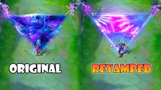 Lancelot Revamped Pisces VS Original Old Skill Effects MLBB