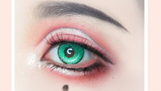 [Du Jinbao] Demon Slayer - Ganlu Temple Mitsuri/Koibaru cosplay eye makeup.