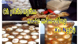 Cách làm món CÀ PHÁO NGÂM NƯỚC MẮM RIỀNG kiểu Nghệ An trắng thơm giòn rụm @Cooking DT