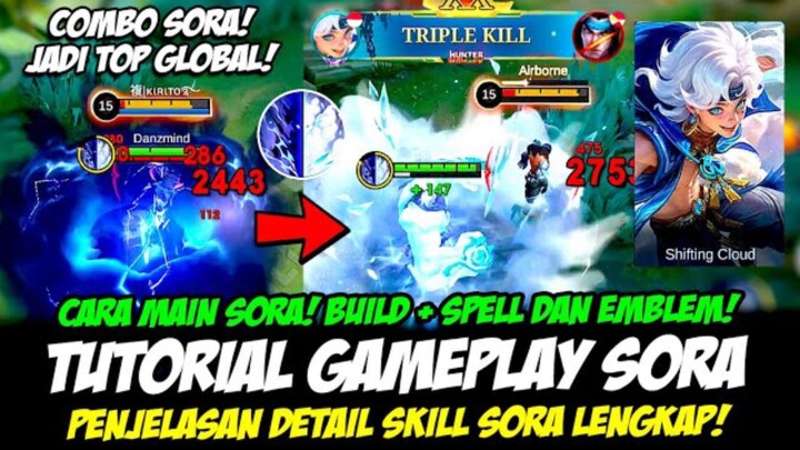 SORA MODE THUNDER BELAJAR HERO 1 MENIT‼️