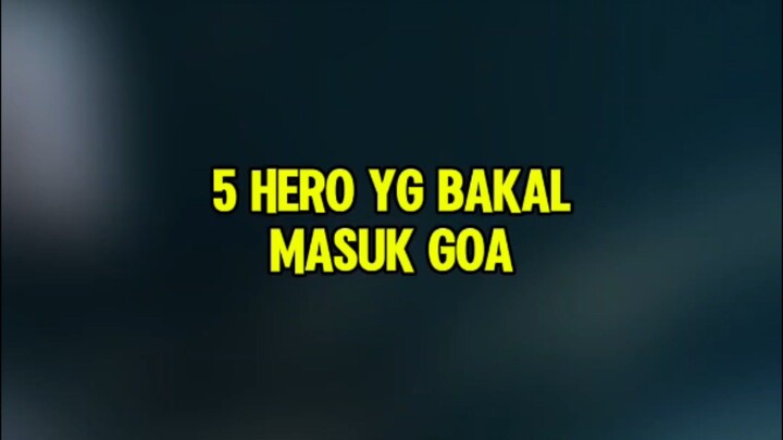 5 Hero yang bakal masuk goa setelah update patch mendatang  #updatepatchmlbb #MLBBxSpongeBob #MLBB
