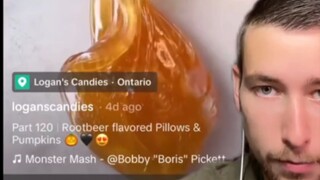 This piece of candy actually turned into...