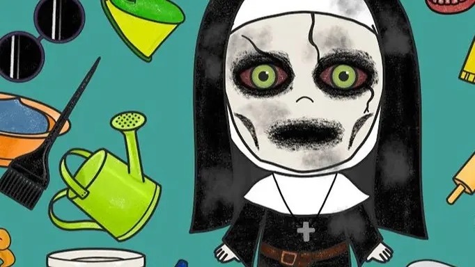 The True Ending of the Conjuring Nun [Bini Stop Motion Animation] - Bilibili