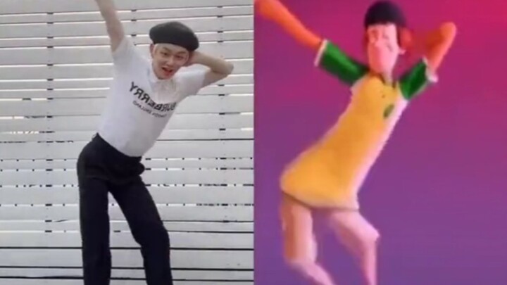 TikTok membuka sosok pria tampan dan keren Choi Yeonjun dengan gaya Macarena dari Hotel Transylvania