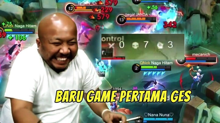 WAJAR LAH GES GAME PERTAMA INI !!!